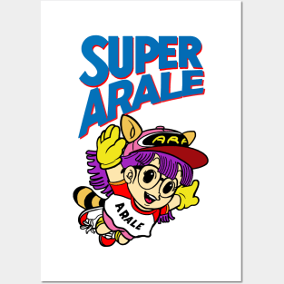 Arale Posters and Art